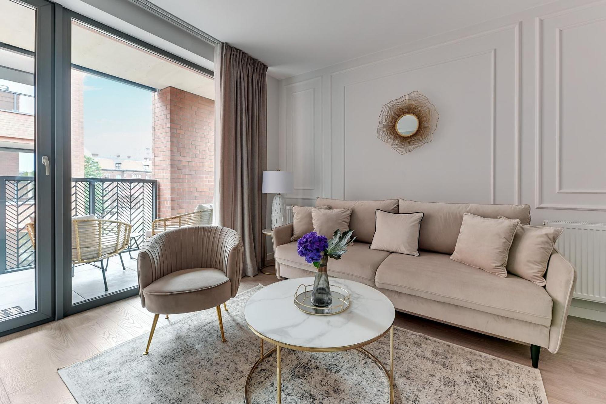 Scala City Center Magic Apartments With Parking By Lion Apartments Gdańsk Exteriör bild
