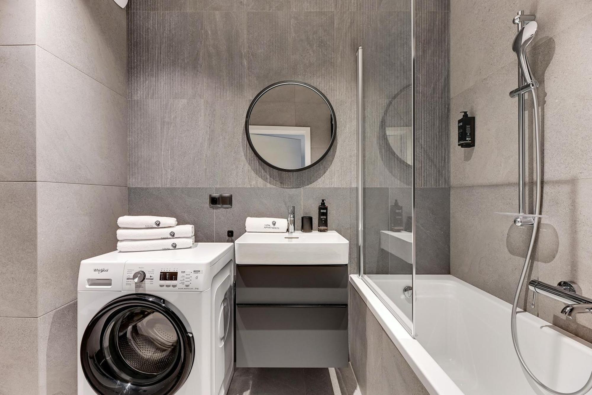 Scala City Center Magic Apartments With Parking By Lion Apartments Gdańsk Exteriör bild
