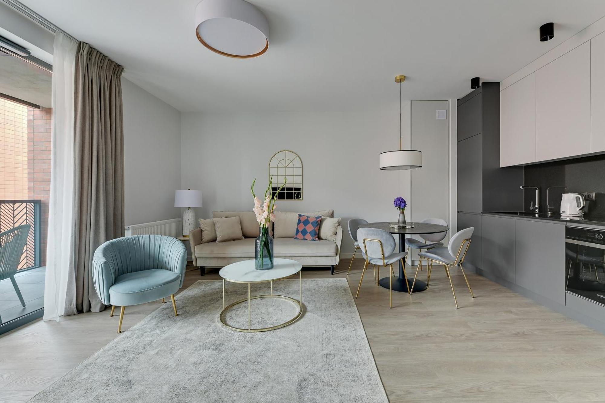 Scala City Center Magic Apartments With Parking By Lion Apartments Gdańsk Exteriör bild